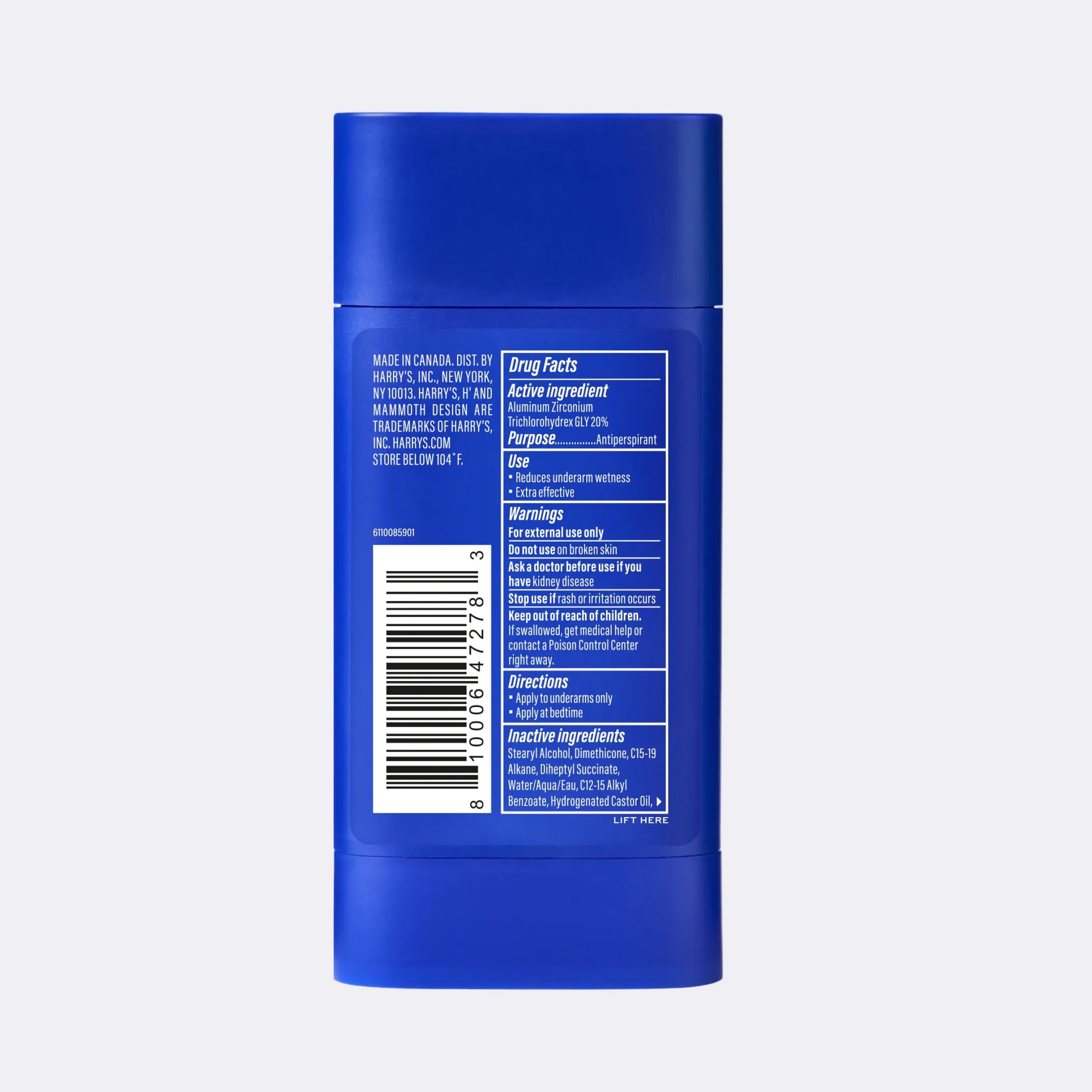 Stone Extra-Strength Antiperspirant | 72 HR Sweat &amp; Odor Protection