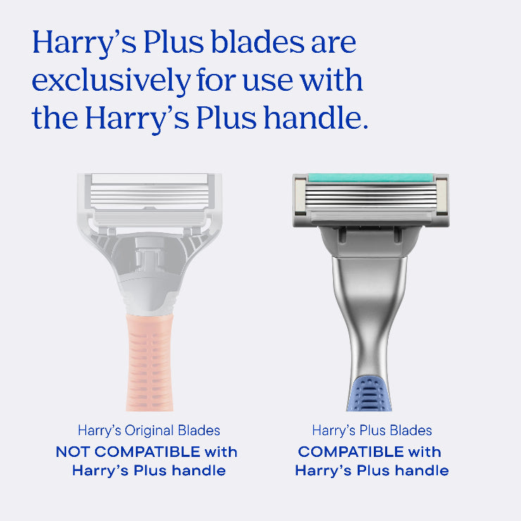 Harry's Plus Handle / Plus - Onyx / Shave Cream